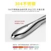 Fish scale scraper, 304 stainless steel fish scale remover, scalding knife, special tool for killing fish, household manual Application Scenario